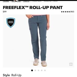 Kuhl Free Flex Roll-Up Pant 14R